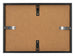 Aurora Aluminium Bilderrahmen 21x29 7cm A4 set von 2 Schwarz Ruckseite Querformat | Yourdecoration.de