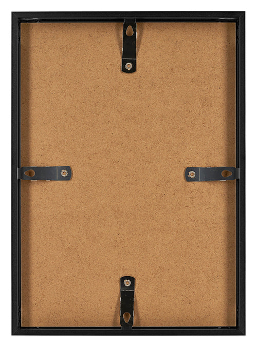 Aurora Aluminium Bilderrahmen 21x29 7cm A4 set von 2 Schwarz Ruckseite | Yourdecoration.de