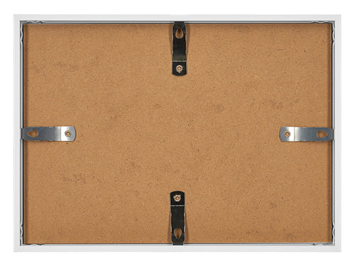 Aurora Aluminium Bilderrahmen 21x29 7cm A4 set von 3 Weiss Ruckseite Querformat | Yourdecoration.de