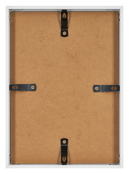 Aurora Aluminium Bilderrahmen 21x29 7cm A4 set von 3 Weiss Ruckseite | Yourdecoration.de