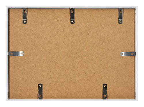 Aurora Aluminium Bilderrahmen 29 7x42cm A3 set von 3 Weiss Ruckseite Querformat | Yourdecoration.de