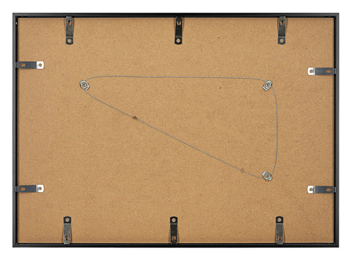 Aurora Aluminium Bilderrahmen 42x59 4cm A2 set von 2 Schwarz Ruckseite Querformat | Yourdecoration.de