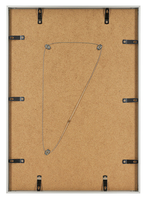 Aurora Aluminium Bilderrahmen 42x59 4cm A2 set von 3 Silber Ruckseite | Yourdecoration.de