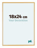 Austin Aluminium Bilderrahmen 18x24cm Gold Vintage Vorne Messe | Yourdecoration.at