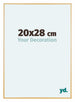 Austin Aluminium Bilderrahmen 20x28cm Gold Vintage Vorne Messe | Yourdecoration.at