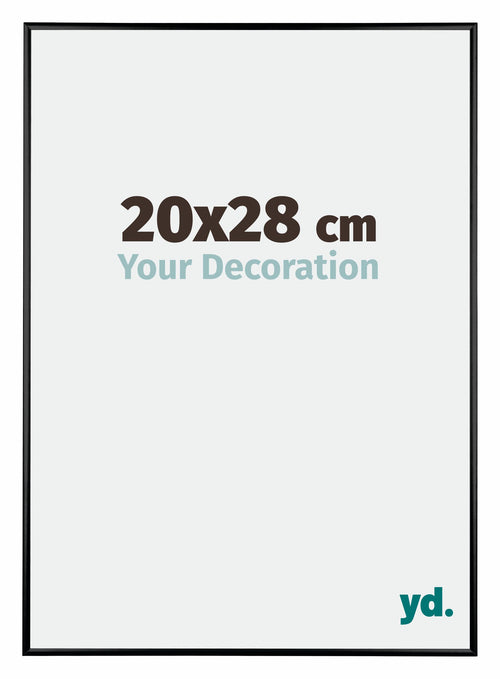 Austin Aluminium Bilderrahmen 20x28cm Schwarz Hochglanz Vorne Messe | Yourdecoration.at