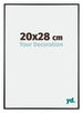 Austin Aluminium Bilderrahmen 20x28cm Schwarz Hochglanz Vorne Messe | Yourdecoration.at