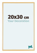 Austin Aluminium Bilderrahmen 20x30cm Gold Vintage Vorne Messe | Yourdecoration.at