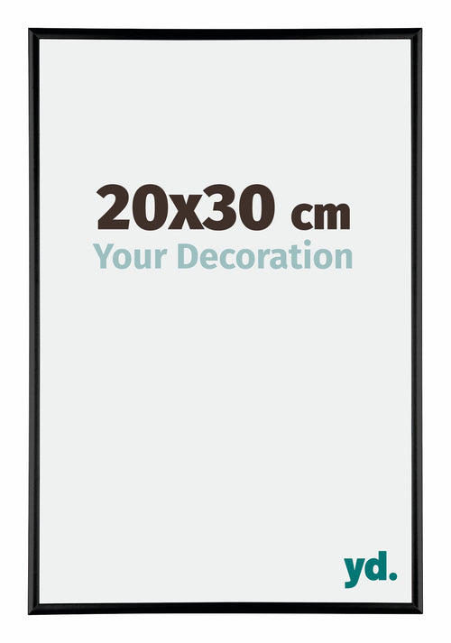 Austin Aluminium Bilderrahmen 20x30cm Schwarz Hochglanz Vorne Messe | Yourdecoration.at