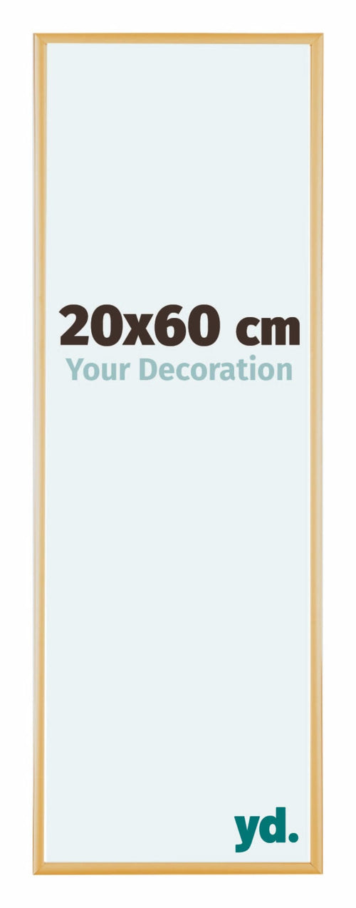 Austin Aluminium Bilderrahmen 20x60cm Gold Vintage Vorne Messe | Yourdecoration.at
