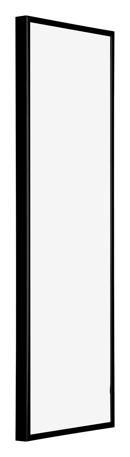 Austin Aluminium Bilderrahmen 20x60cm Schwarz Hochglanz Vorne Schrag | Yourdecoration.at