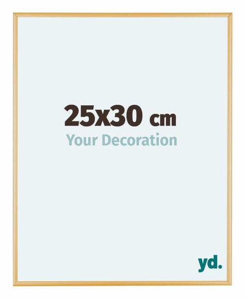 Austin Aluminium Bilderrahmen 25x30cm Gold Vintage Vorne Messe | Yourdecoration.at