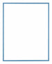 Austin Aluminium Bilderrahmen 28x35cm Stahl Blau Vorne | Yourdecoration.at