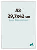 Austin Aluminium Bilderrahmen 29 7x42cm A3 Silber Matt Vorne Messe | Yourdecoration.at