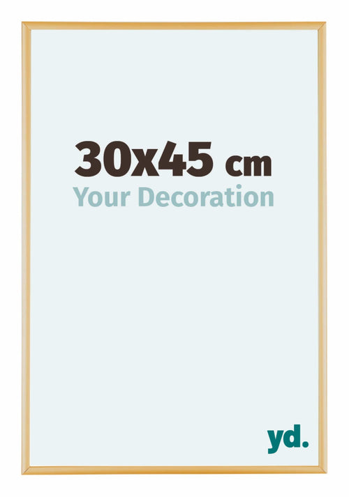 Austin Aluminium Bilderrahmen 30x45cm Gold Vintage Vorne Messe | Yourdecoration.at