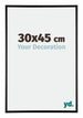 Austin Aluminium Bilderrahmen 30x45cm Schwarz Hochglanz Vorne Messe | Yourdecoration.at