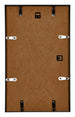 Austin Aluminium Bilderrahmen 30x50cm Schwarz Hochglanz Ruckseite | Yourdecoration.at