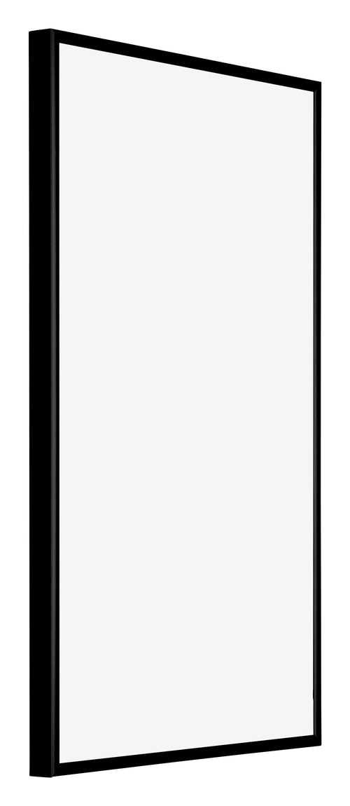 Austin Aluminium Bilderrahmen 30x50cm Schwarz Hochglanz Vorne Schrag | Yourdecoration.at