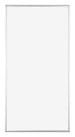 Austin Aluminium Bilderrahmen 30x60cm Silber Hochglanz Vorne | Yourdecoration.at