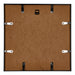 Austin Aluminium Bilderrahmen 35x35cm Schwarz Hochglanz Ruckseite | Yourdecoration.at