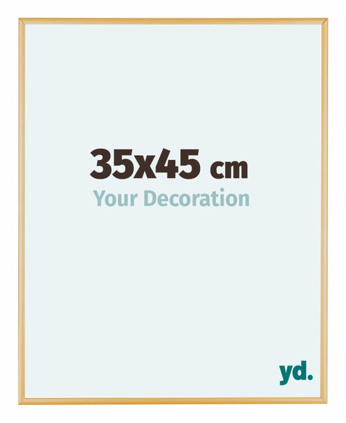 Austin Aluminium Bilderrahmen 35x45cm Gold Vintage Vorne Messe | Yourdecoration.at