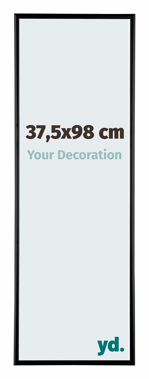 Austin Aluminium Bilderrahmen 37 5x98cm Schwarz Hochglanz Vorne Messe | Yourdecoration.at