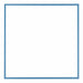 Austin Aluminium Bilderrahmen 40x40cm Stahl Blau Vorne | Yourdecoration.at