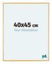 Austin Aluminium Bilderrahmen 40x45cm Gold Vintage Vorne Messe | Yourdecoration.at