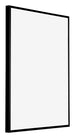Austin Aluminium Bilderrahmen 40x50cm Schwarz Hochglanz Vorne Schrag | Yourdecoration.at