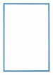 Austin Aluminium Bilderrahmen 40x60cm Stahl Blau Vorne | Yourdecoration.at