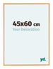 Austin Aluminium Bilderrahmen 45x60cm Gold Vintage Vorne Messe | Yourdecoration.at
