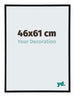 Austin Aluminium Bilderrahmen 46x61cm Schwarz Matt Vorne Messe | Yourdecoration.at