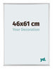 Austin Aluminium Bilderrahmen 46x61cm Silber Hochglanz Vorne Messe | Yourdecoration.at