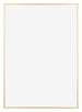 Austin Aluminium Bilderrahmen 48x68cm Goldglanz Vorne | Yourdecoration.at