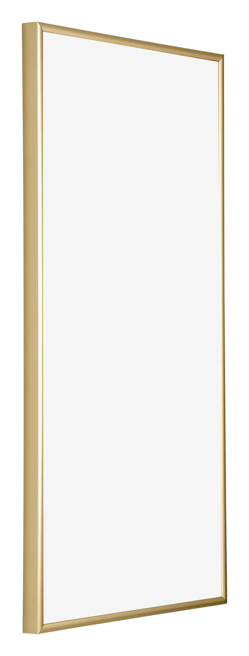 Austin Aluminium Bilderrahmen 50x100cm Goldglanz Vorne Schrag | Yourdecoration.at