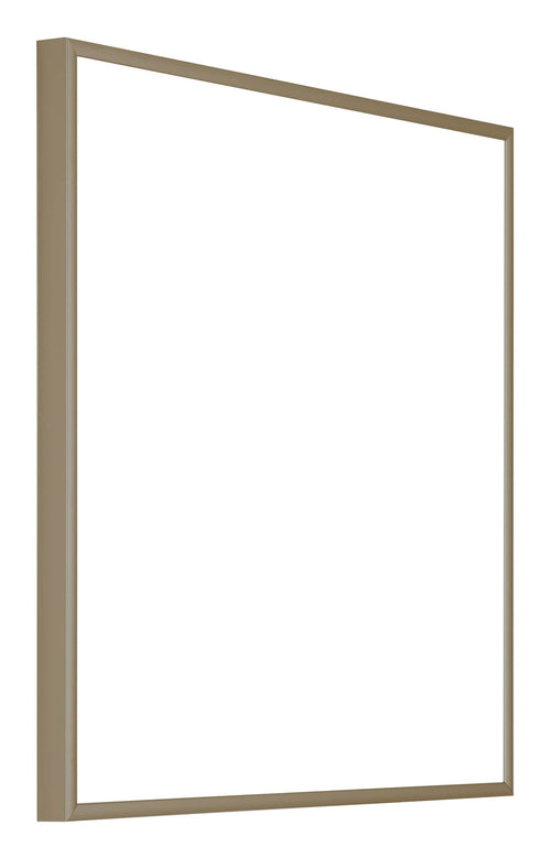 Austin Aluminium Bilderrahmen 50x50cm Champagner Vorne Schrag | Yourdecoration.at