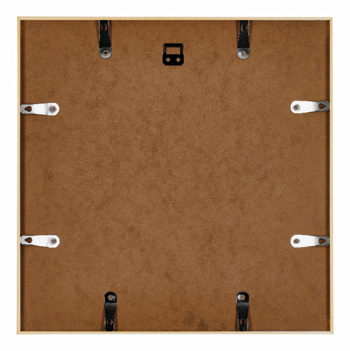 Austin Aluminium Bilderrahmen 50x50cm Gold Vintage Ruckseite | Yourdecoration.at