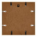 Austin Aluminium Bilderrahmen 50x50cm Gold Vintage Ruckseite | Yourdecoration.at