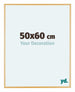 Austin Aluminium Bilderrahmen 50x60cm Gold Vintage Vorne Messe | Yourdecoration.at