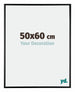 Austin Aluminium Bilderrahmen 50x60cm Schwarz Hochglanz Vorne Messe | Yourdecoration.at