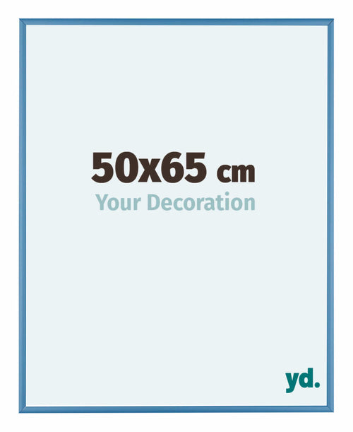 Austin Aluminium Bilderrahmen 50x65cm Stahl Blau Vorne Messe | Yourdecoration.at