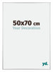 Austin Aluminium Bilderrahmen 50x70cm Silber Hochglanz Vorne Messe | Yourdecoration.at
