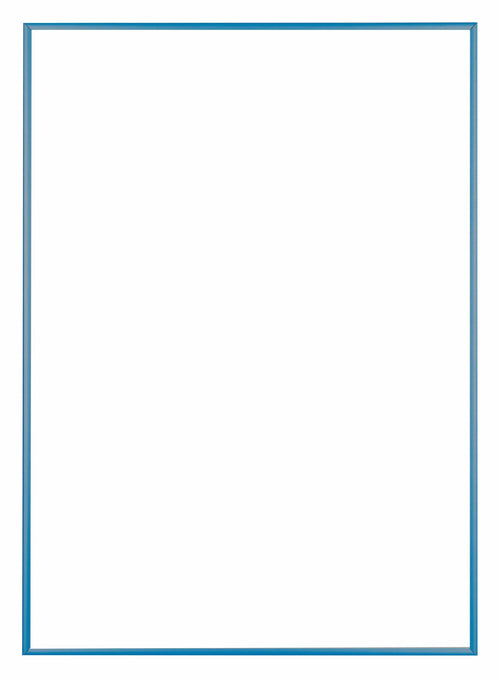 Austin Aluminium Bilderrahmen 50x70cm Stahl Blau Vorne | Yourdecoration.at