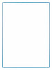 Austin Aluminium Bilderrahmen 50x70cm Stahl Blau Vorne | Yourdecoration.at