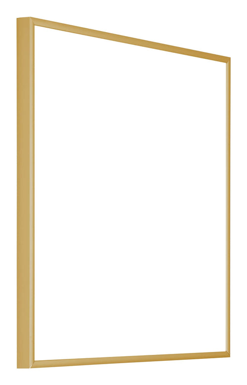 Austin Aluminium Bilderrahmen 60x60cm Gold Vintage Vorne Schrag | Yourdecoration.at