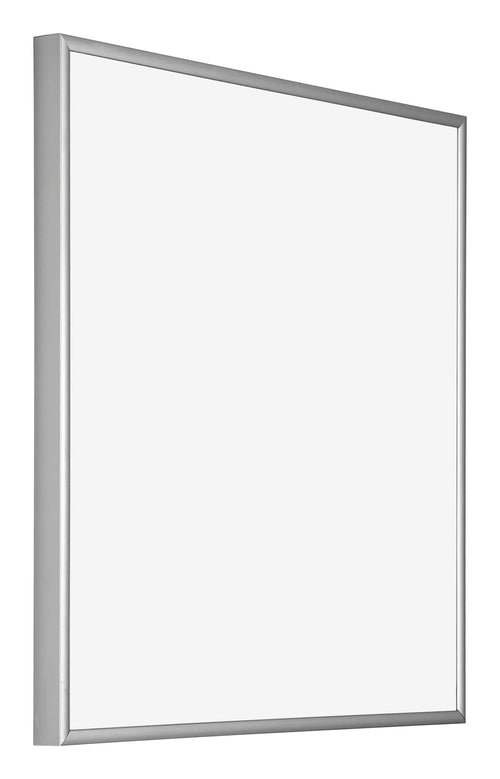 Austin Aluminium Bilderrahmen 60x60cm Silber Hochglanz Vorne Schrag | Yourdecoration.at