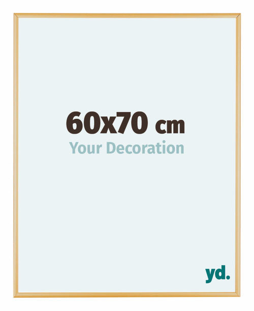 Austin Aluminium Bilderrahmen 60x70cm Gold Vintage Vorne Messe | Yourdecoration.at