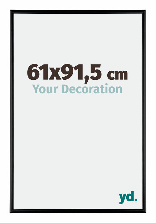Austin Aluminium Bilderrahmen 61x91 5cm Schwarz Hochglanz Vorne Messe | Yourdecoration.at
