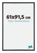 Austin Aluminium Bilderrahmen 61x91 5cm Schwarz Matt Vorne Messe | Yourdecoration.at