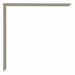 Austin Aluminium Bilderrahmen 75x100cm Champagner Detail Ecke | Yourdecoration.at